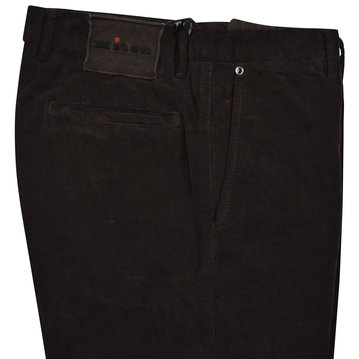 KITON Brown Cotton Ea Pants