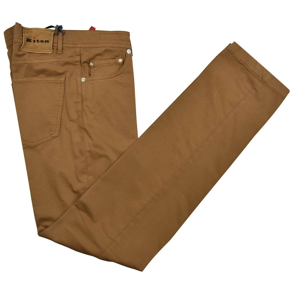 Kiton KITON Brown Cotton Ea Jeans Brown 000