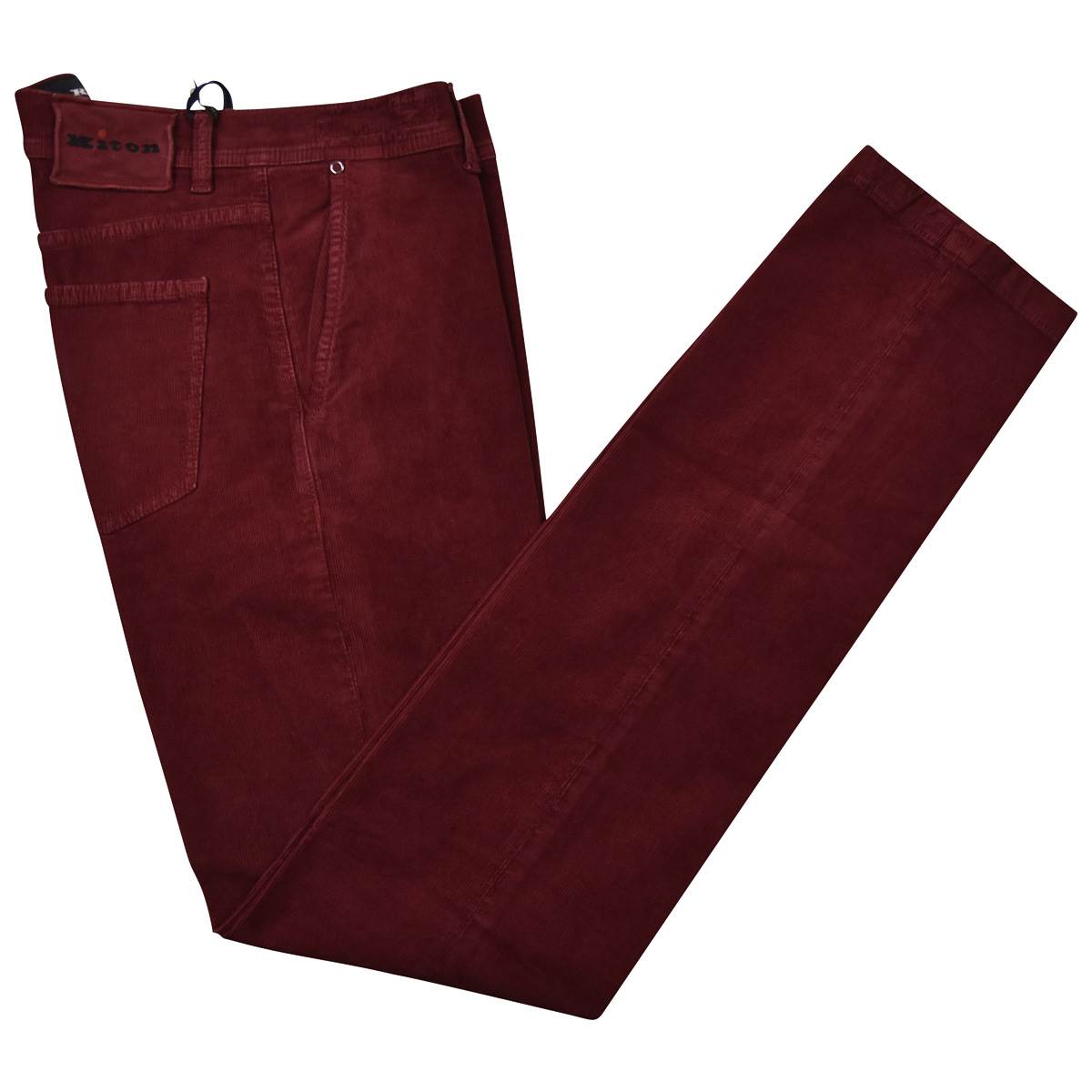 KITON Red Cotton Ea Jeans