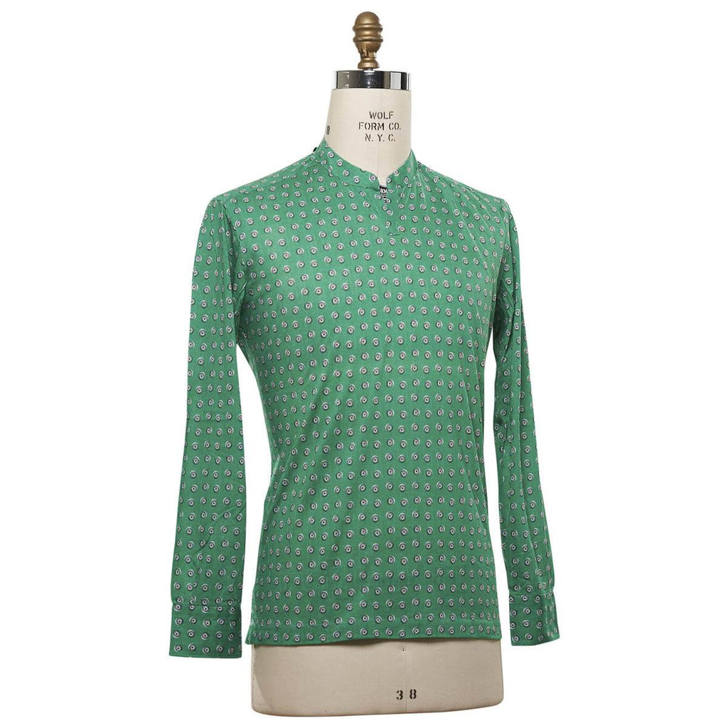 Kiton KITON Green Cotton Shirt Green 001