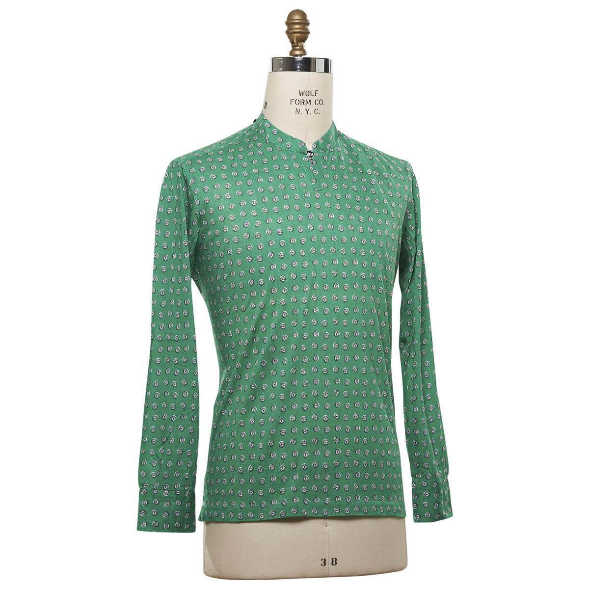 Kiton KITON Green Cotton Shirt Green 001