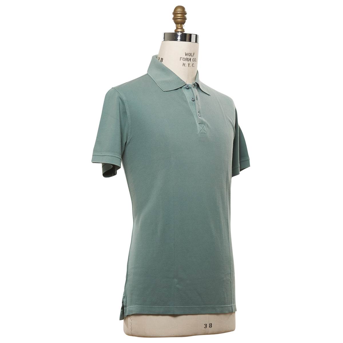 Kiton KITON Green Cotton Polo Green 001