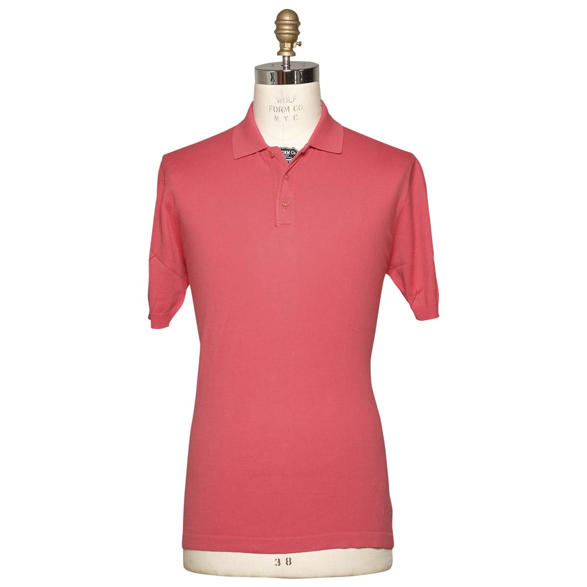 KITON Pink Cotton Polo