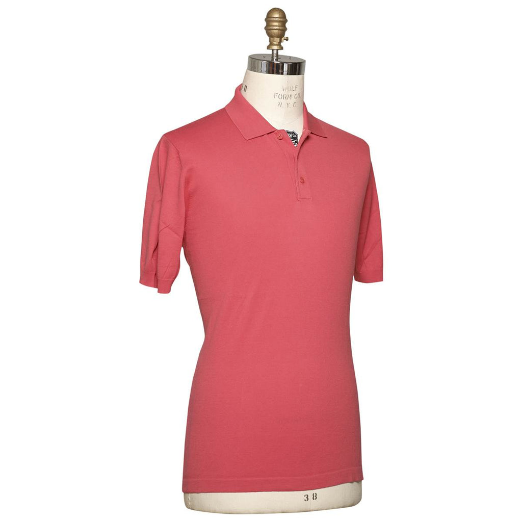 KITON Pink Cotton Polo