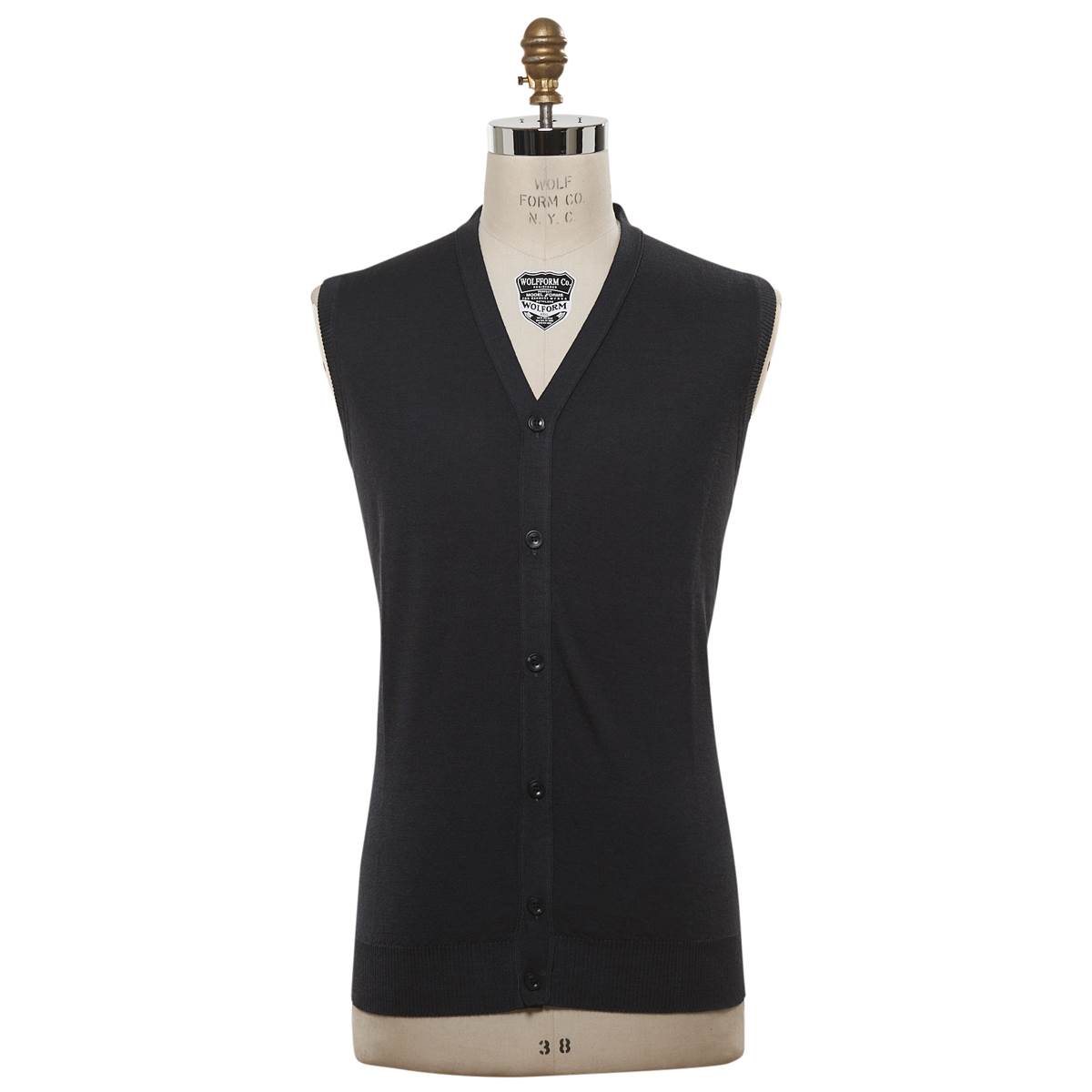 Kiton KITON Gray Cashmere Nuvola Gilet Gray 000