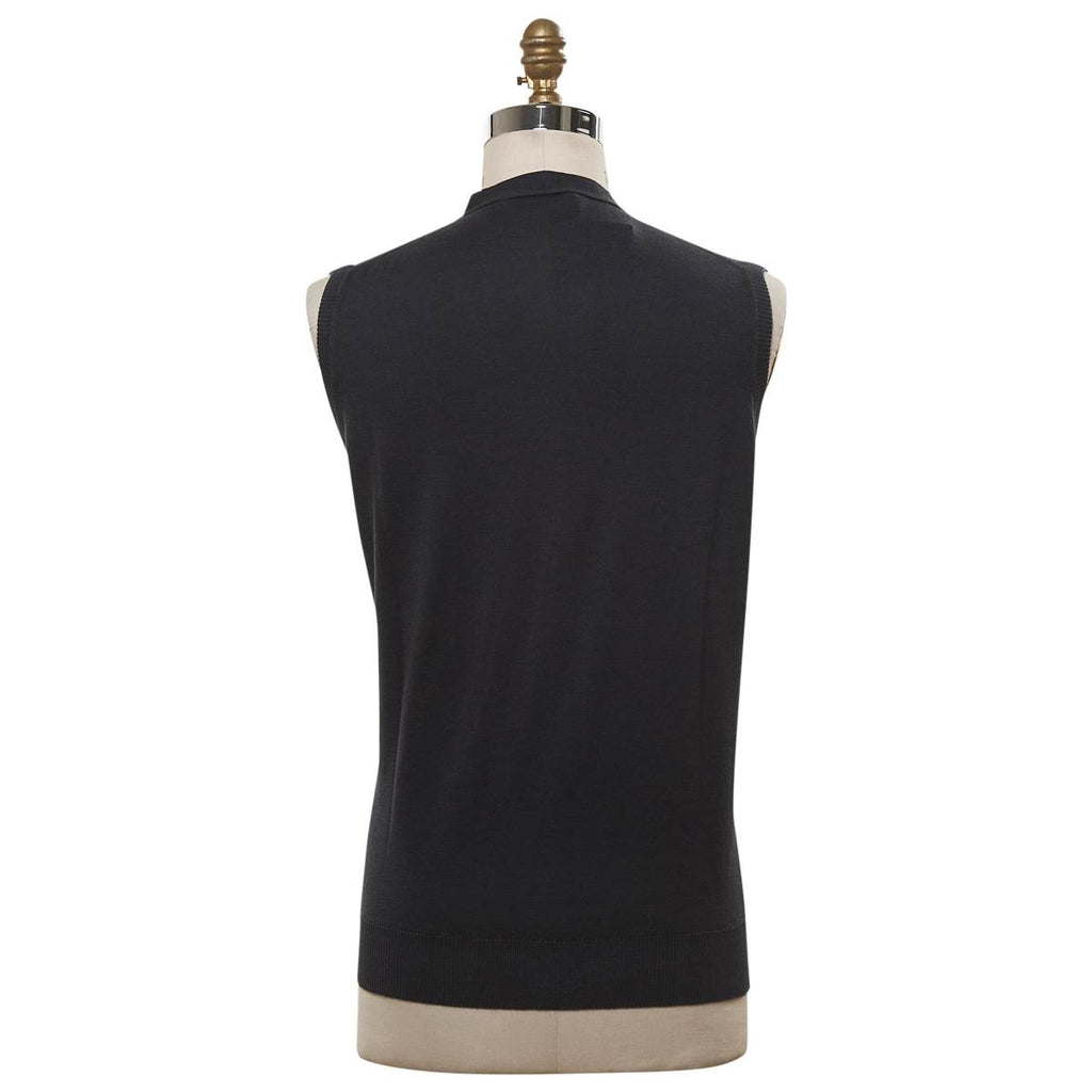 KITON Gray Cashmere Nuvola Gilet