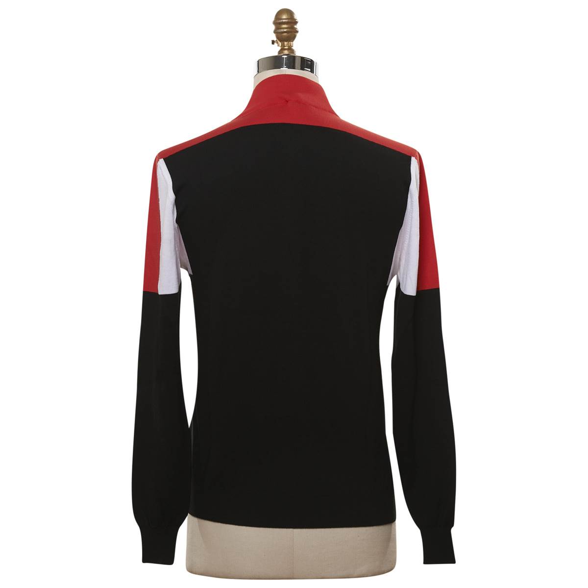 KITON Multicolor Cotton Sweater Full Zip