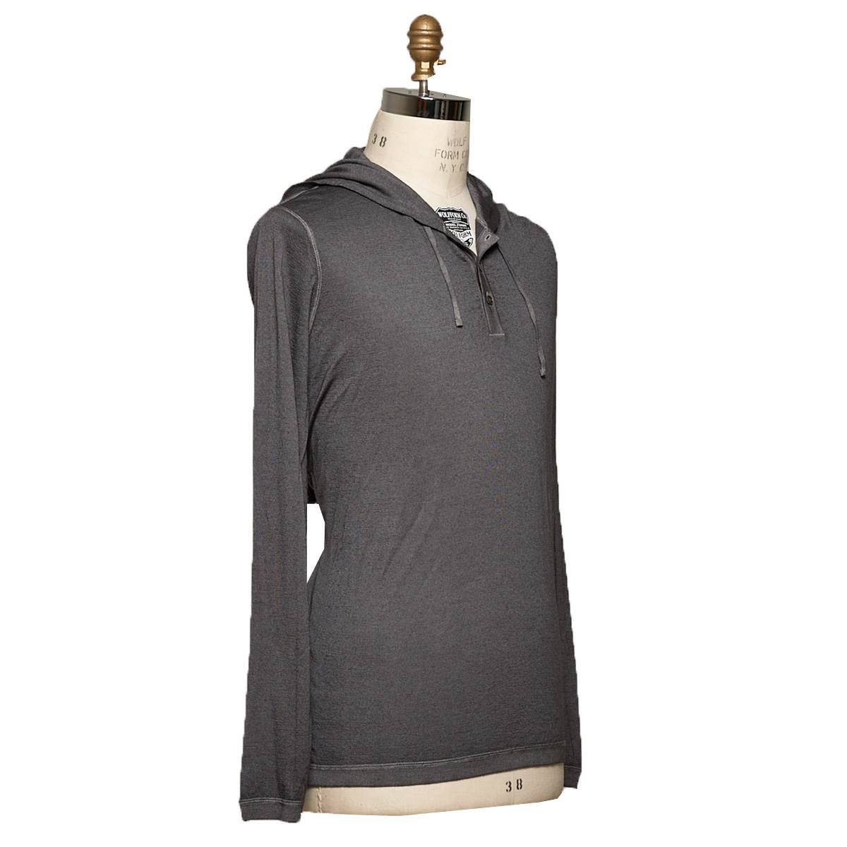 Kiton KITON Gray Cashmere Silk Sweater Gray 001