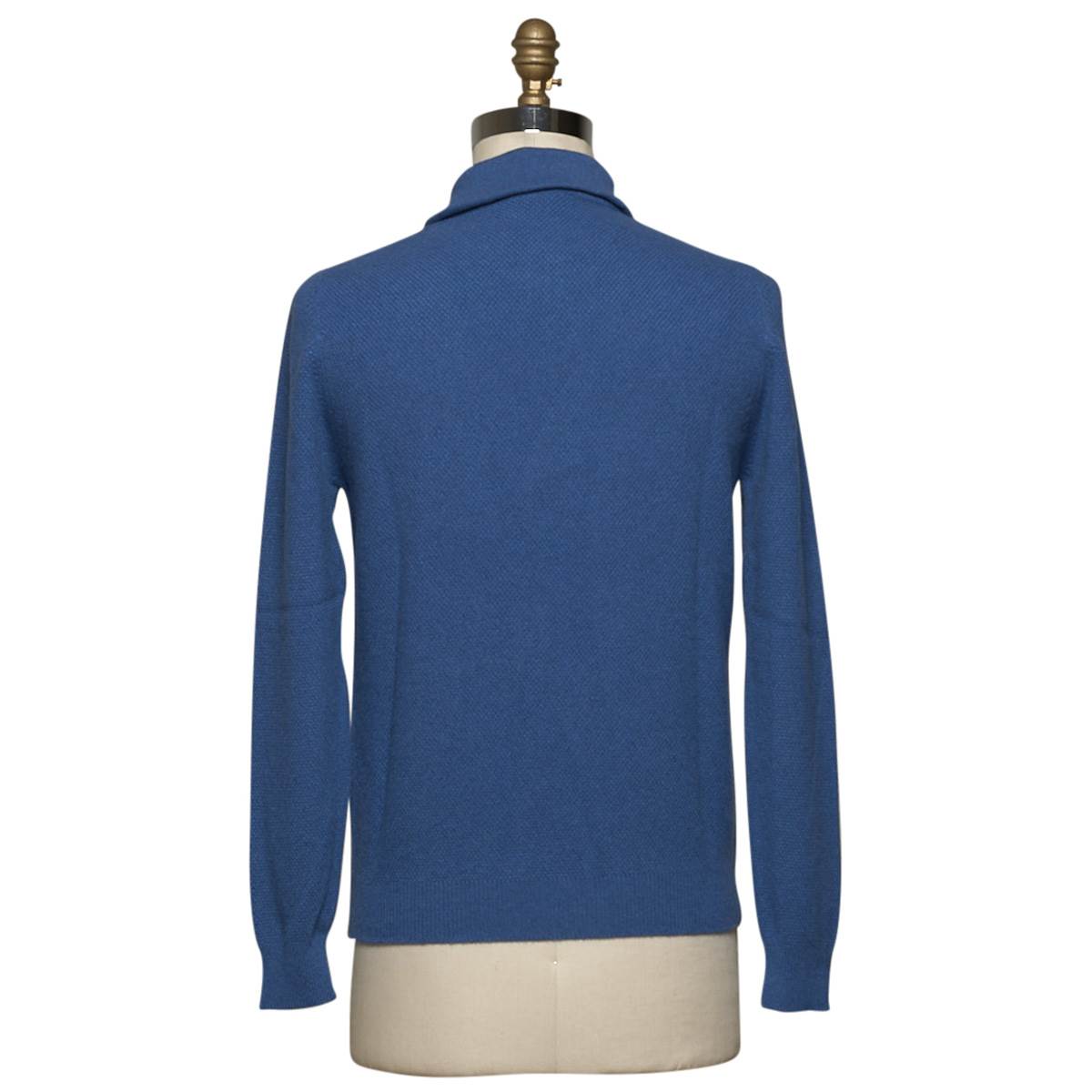 KITON Blue Cashmere Sweater