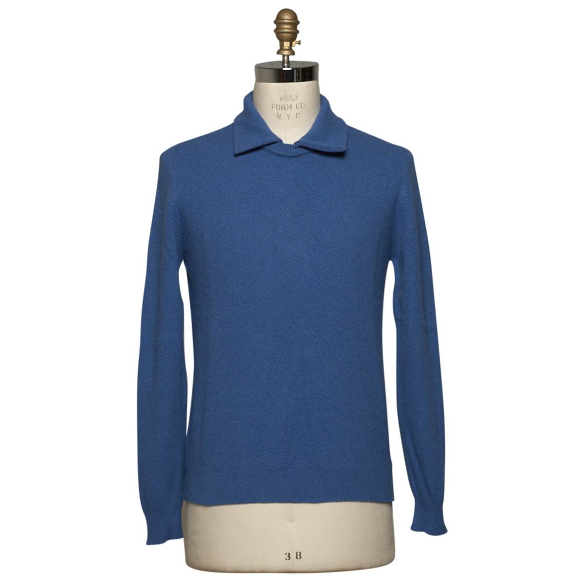KITON Blue Cashmere Sweater