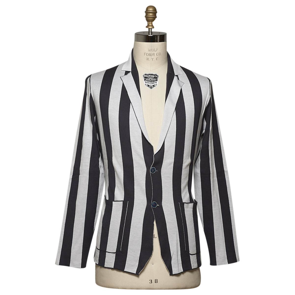 Kiton KITON Blue White Cotton Cardigan Blue/White 000