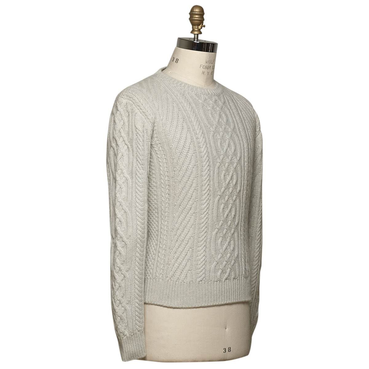 Kiton KITON Gray Cashmere Sweater Crewneck Gray 001