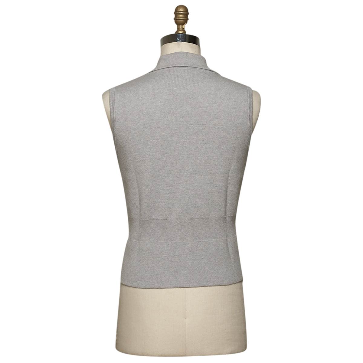 KITON Gray Cashmere Gilet