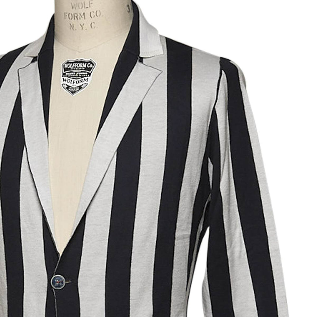 KITON Blue White Cotton Cardigan