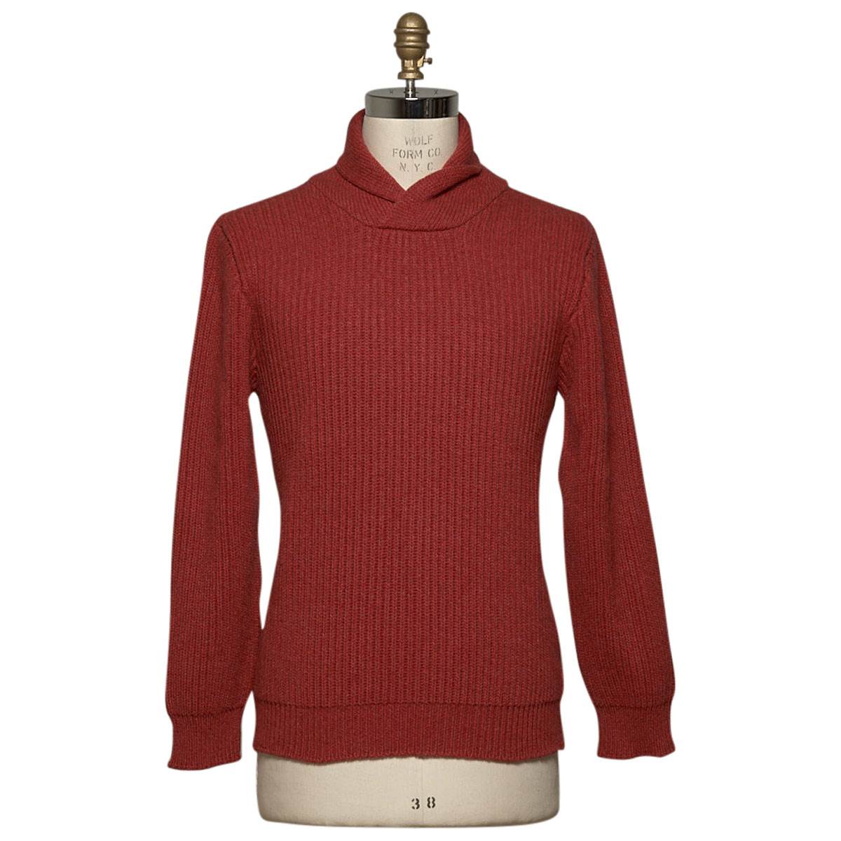 KITON Red Cashemere Sweater