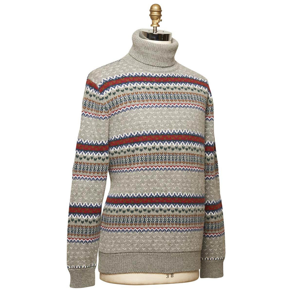 Kiton KITON Multicolor Cashmere Sweater Turtleneck Multicolor 001