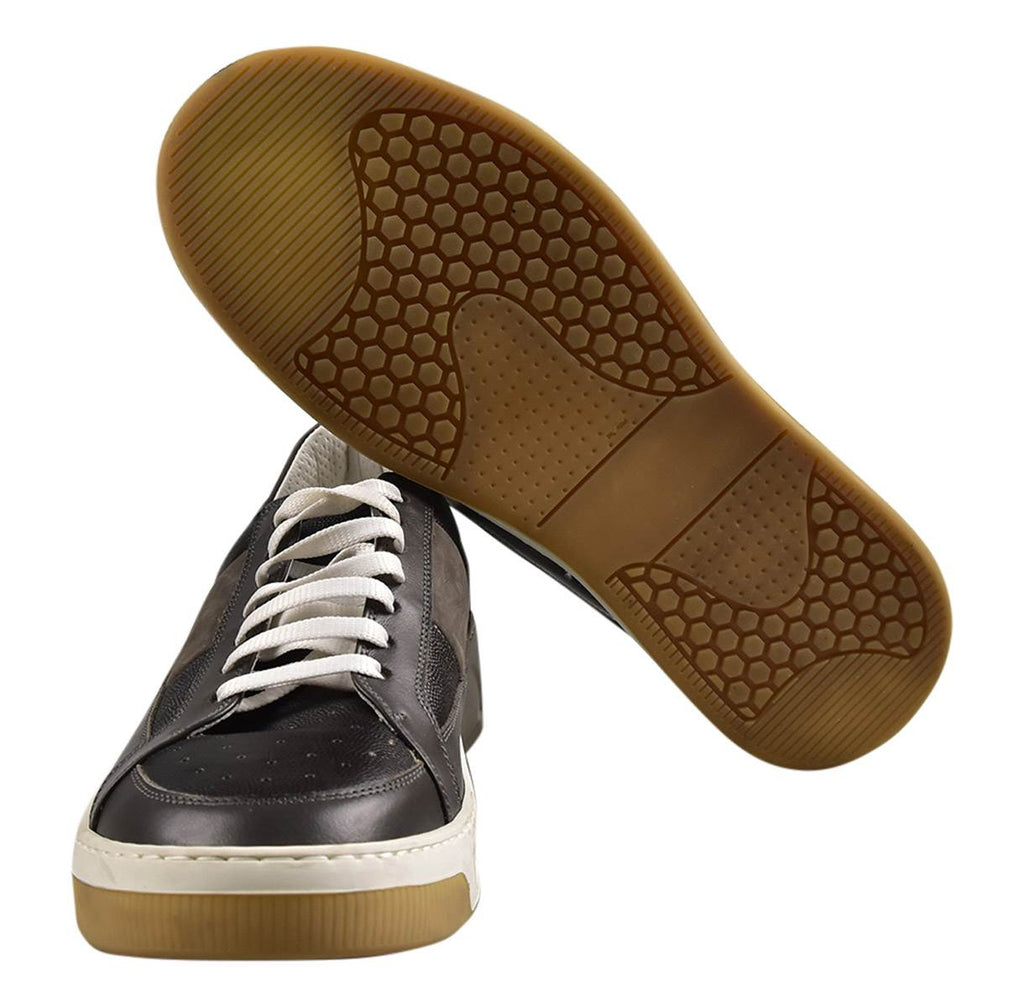 KITON Multicolour Leather Sneakers Shoes