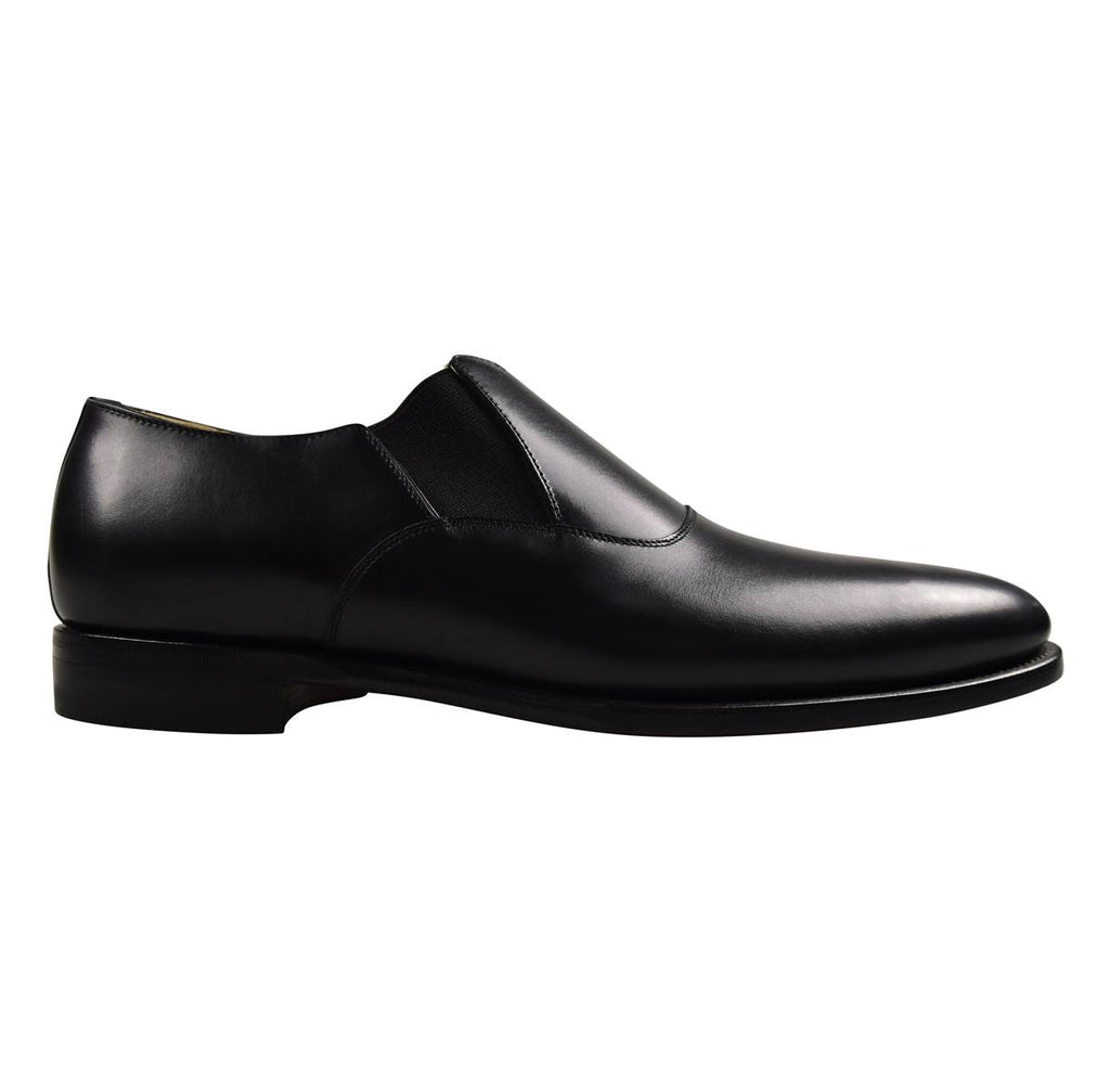 KITON Black Leather Dress Shoes