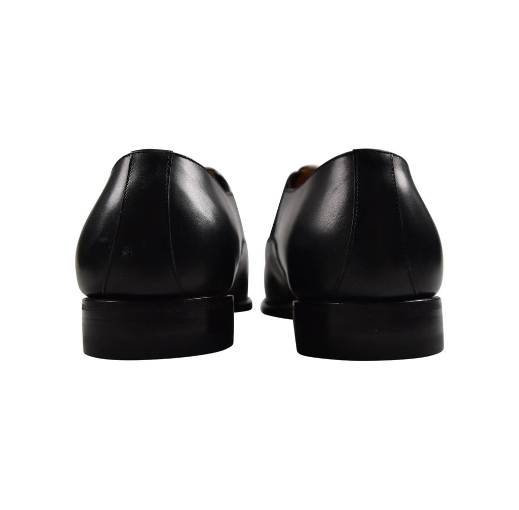 KITON Black Leather Dress Shoes