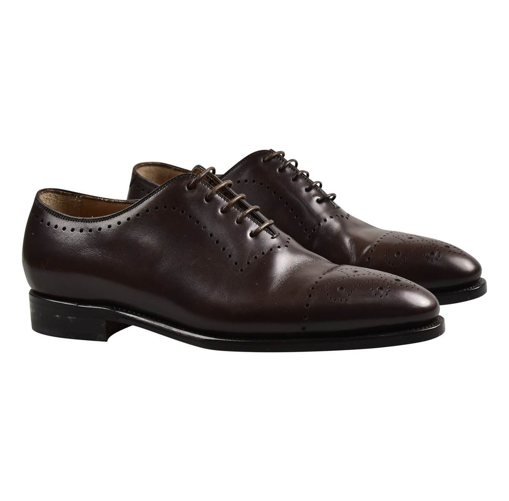Kiton KITON Brown Leather Dress Shoes Brown 000