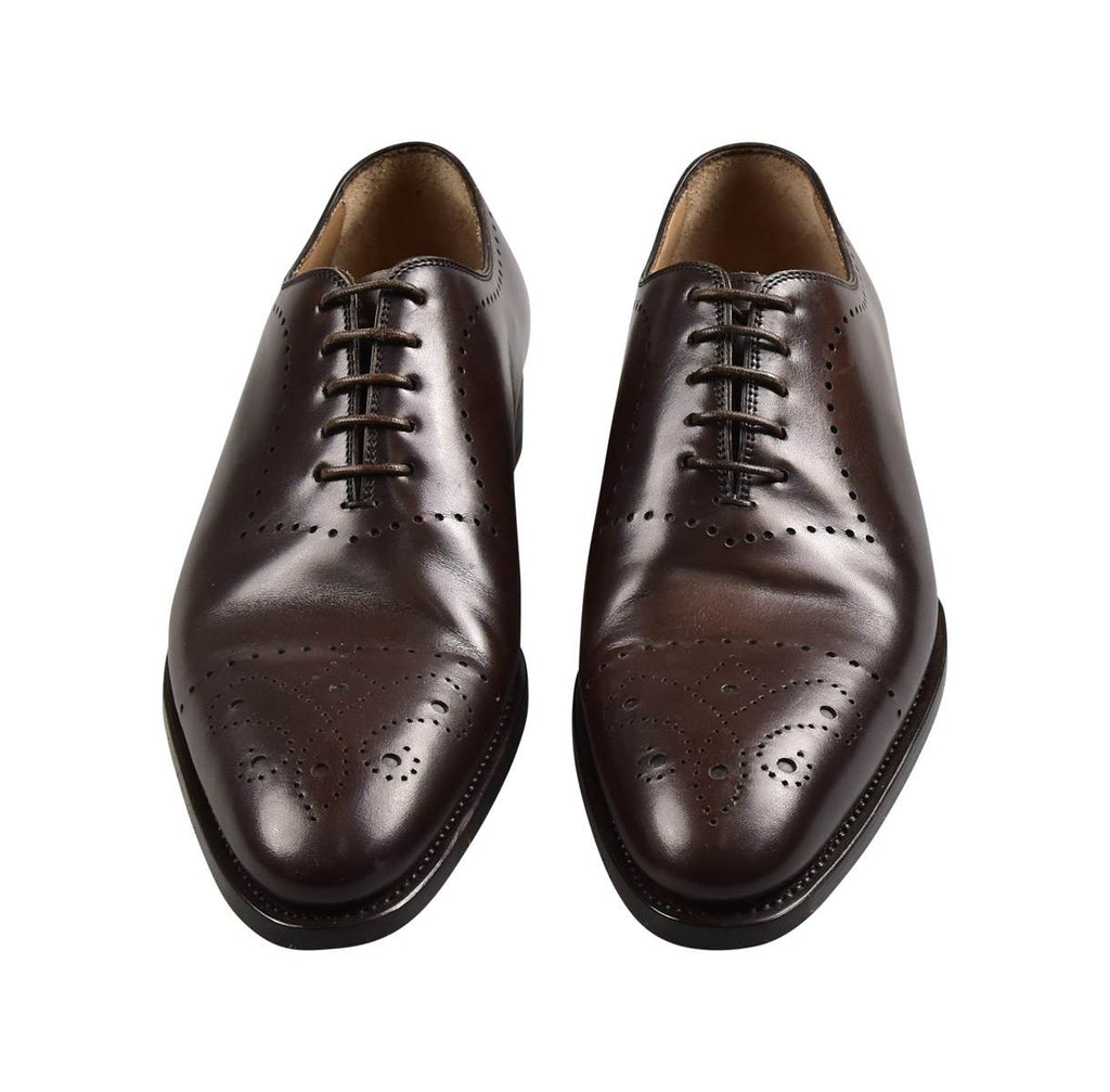 Kiton KITON Brown Leather Dress Shoes Brown 001