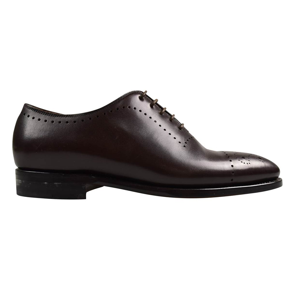 KITON Brown Leather Dress Shoes