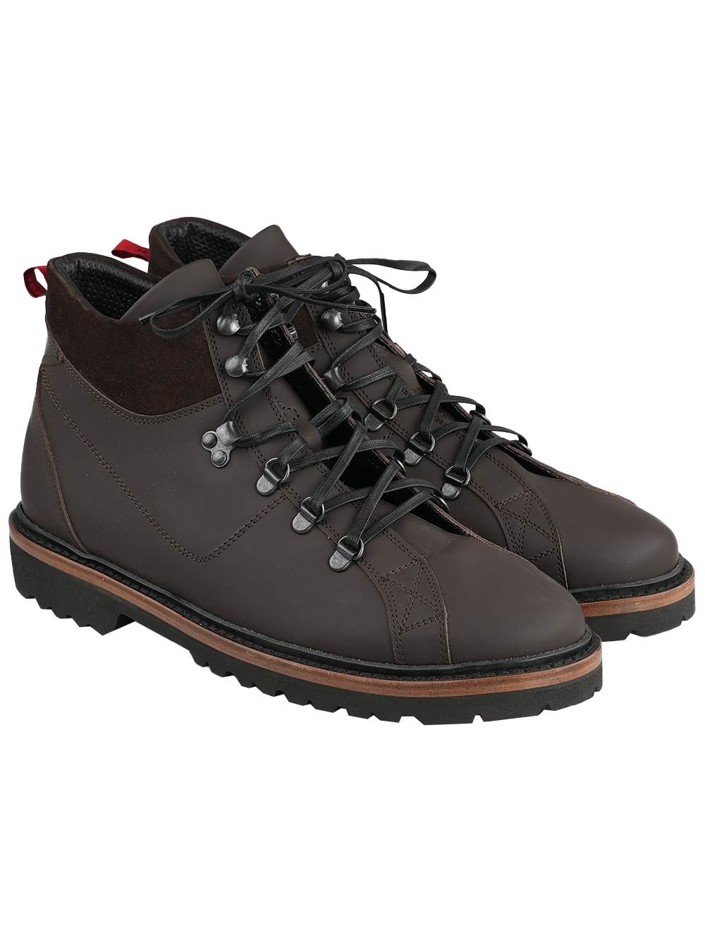Kiton Kiton Brown Leather Boots Brown 000