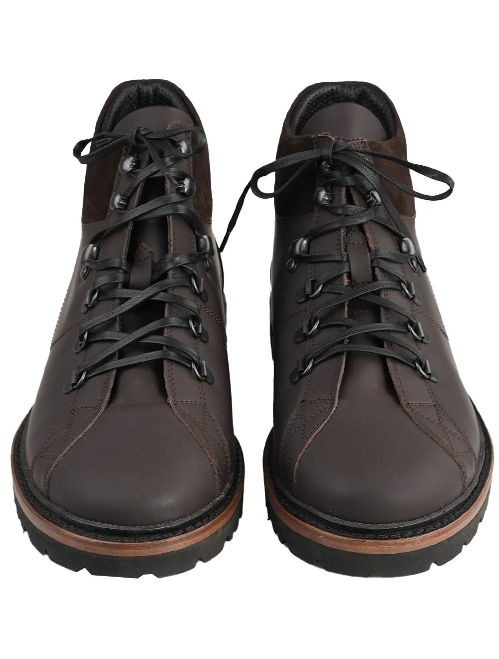 Kiton Kiton Brown Leather Boots Brown 001