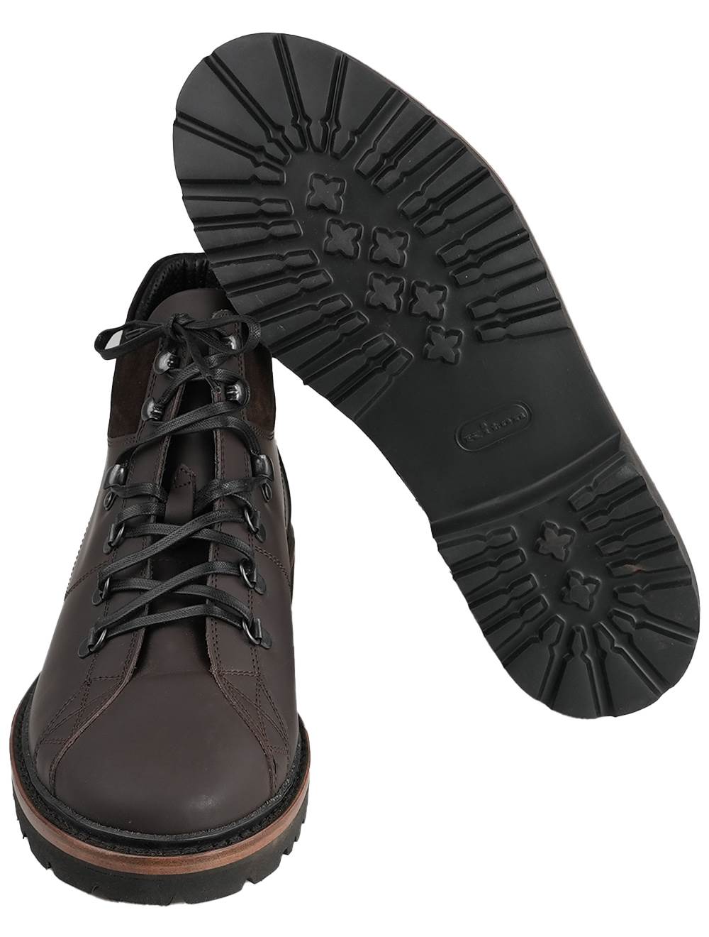 Kiton Brown Leather Boots