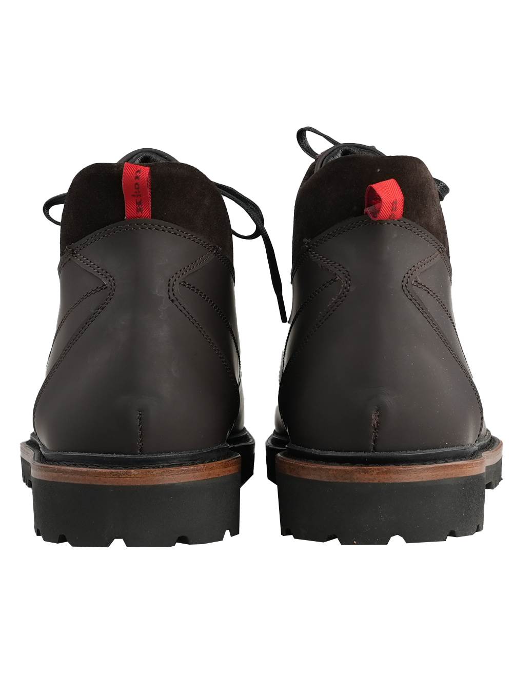 Kiton Brown Leather Boots
