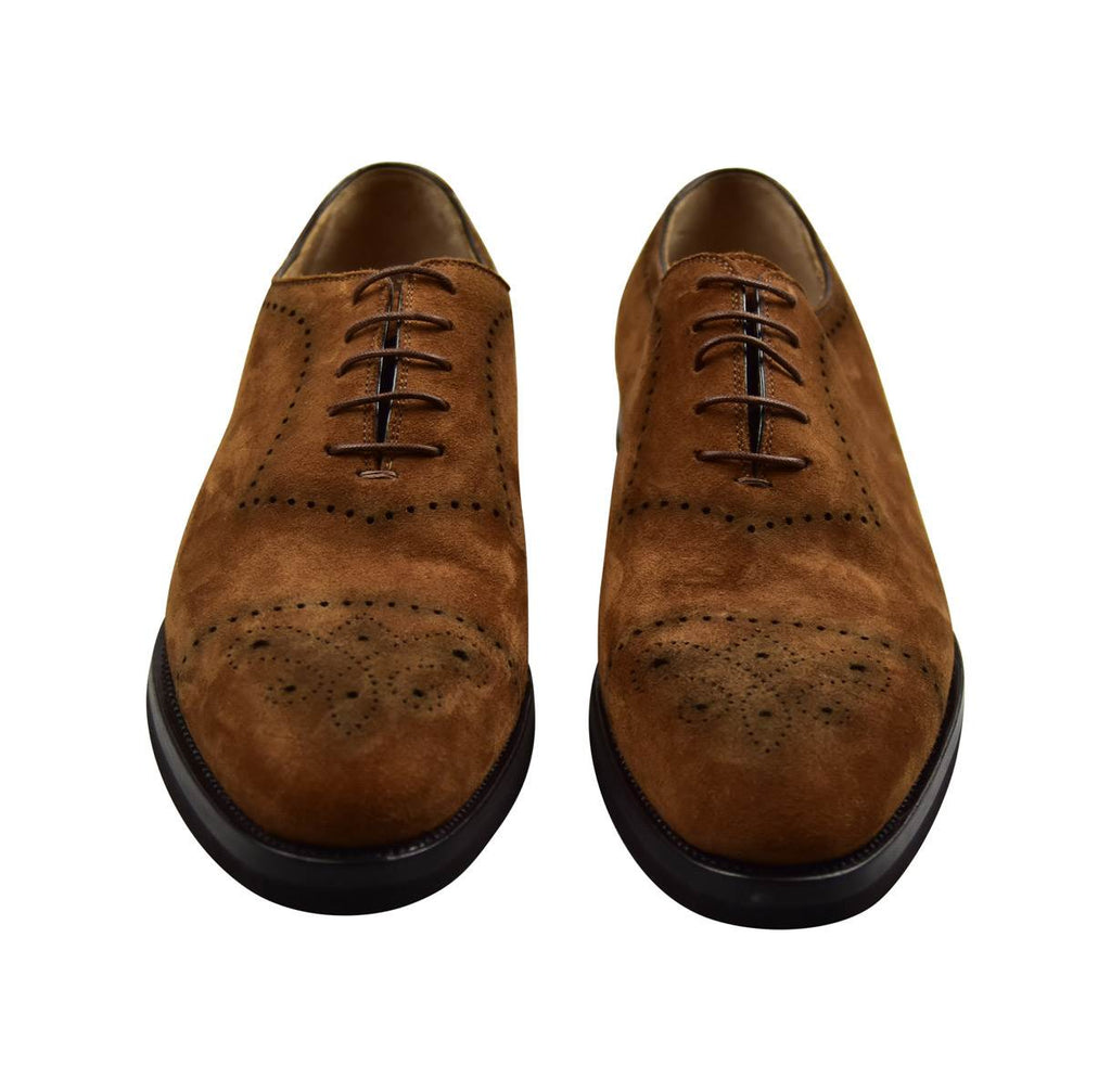 KITON Brown Leather Sneakers Shoes