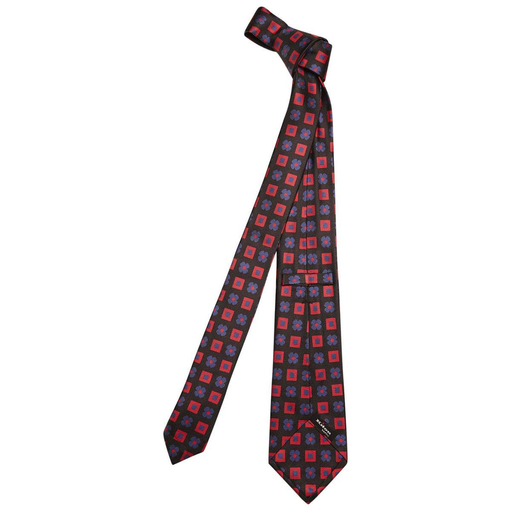 KITON Multicolor Silk Tie