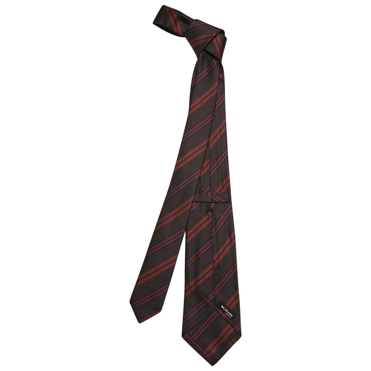 KITON Multicolor Silk Tie