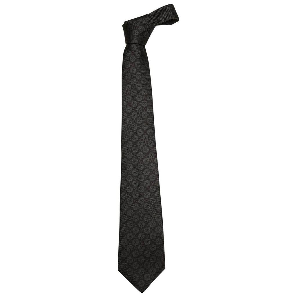 Kiton KITON Green Black Silk Tie Green/Black 000