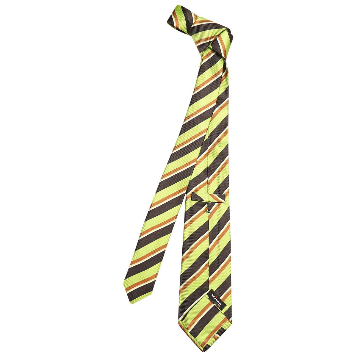 KITON Multicolor Silk Tie