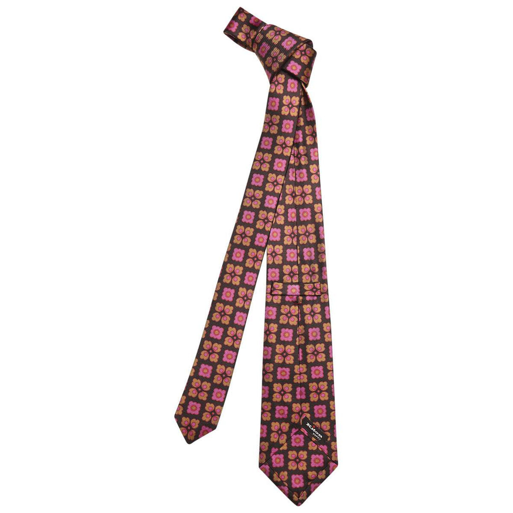KITON Multicolor Silk Tie