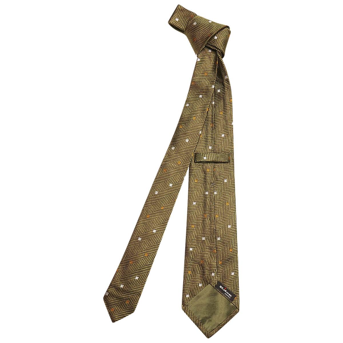 KITON Multicolor Silk Tie