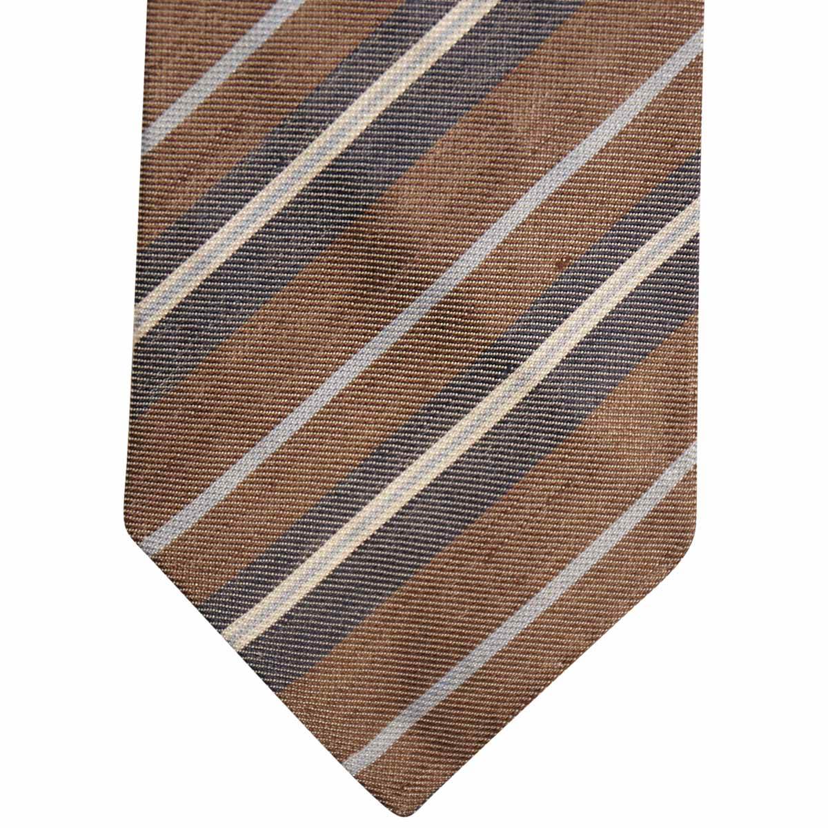 Kiton KITON Multicolor Silk Linen Tie Multicolor 001