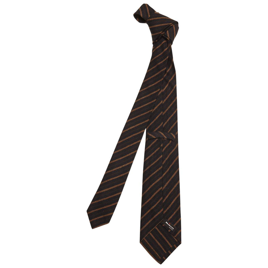 KITON Multicolor Cashmere Tie