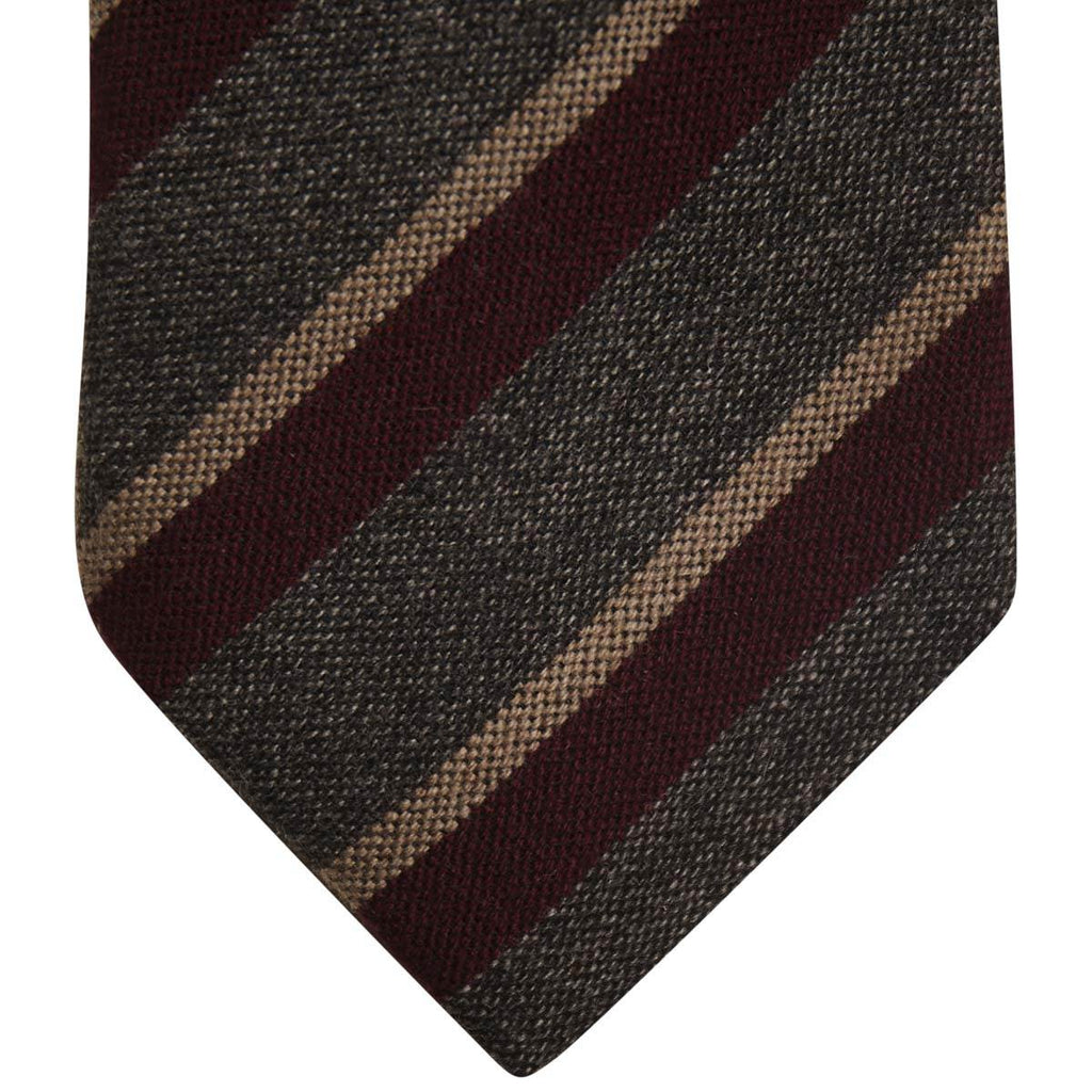 Kiton KITON Multicolor Wool Tie Multicolor 001