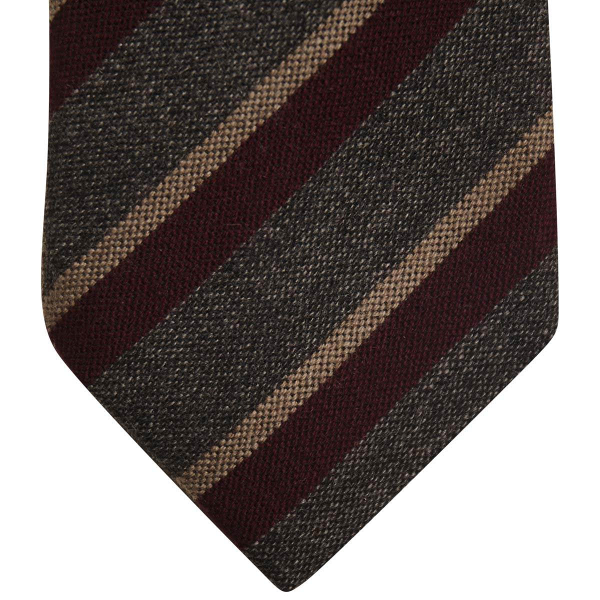 Kiton KITON Multicolor Wool Tie Multicolor 001