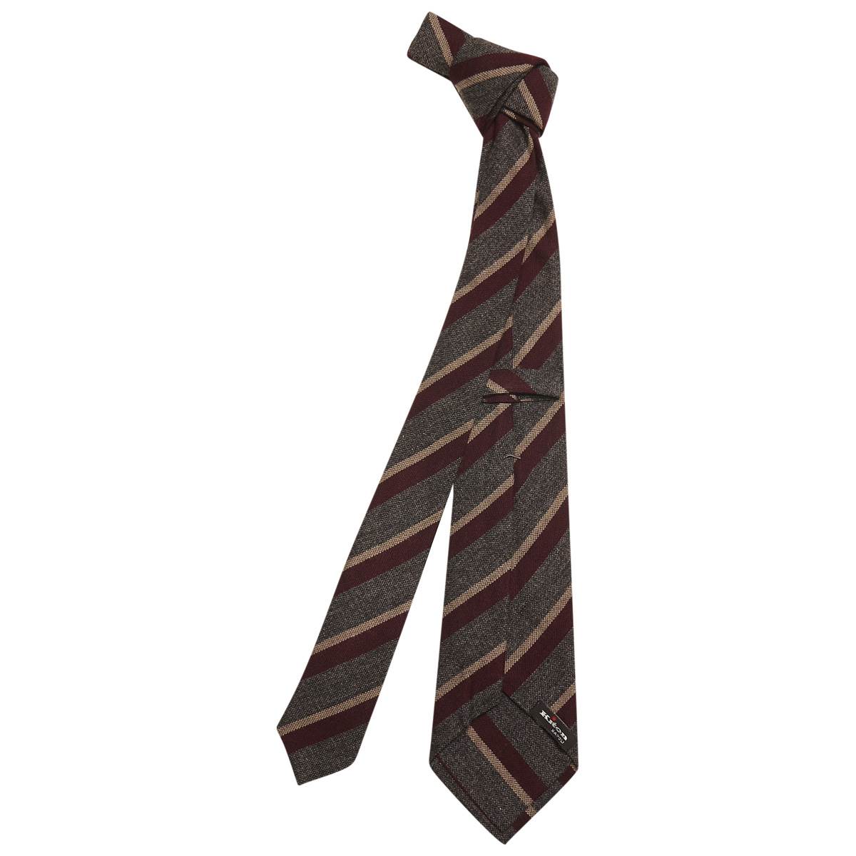 KITON Multicolor Wool Tie