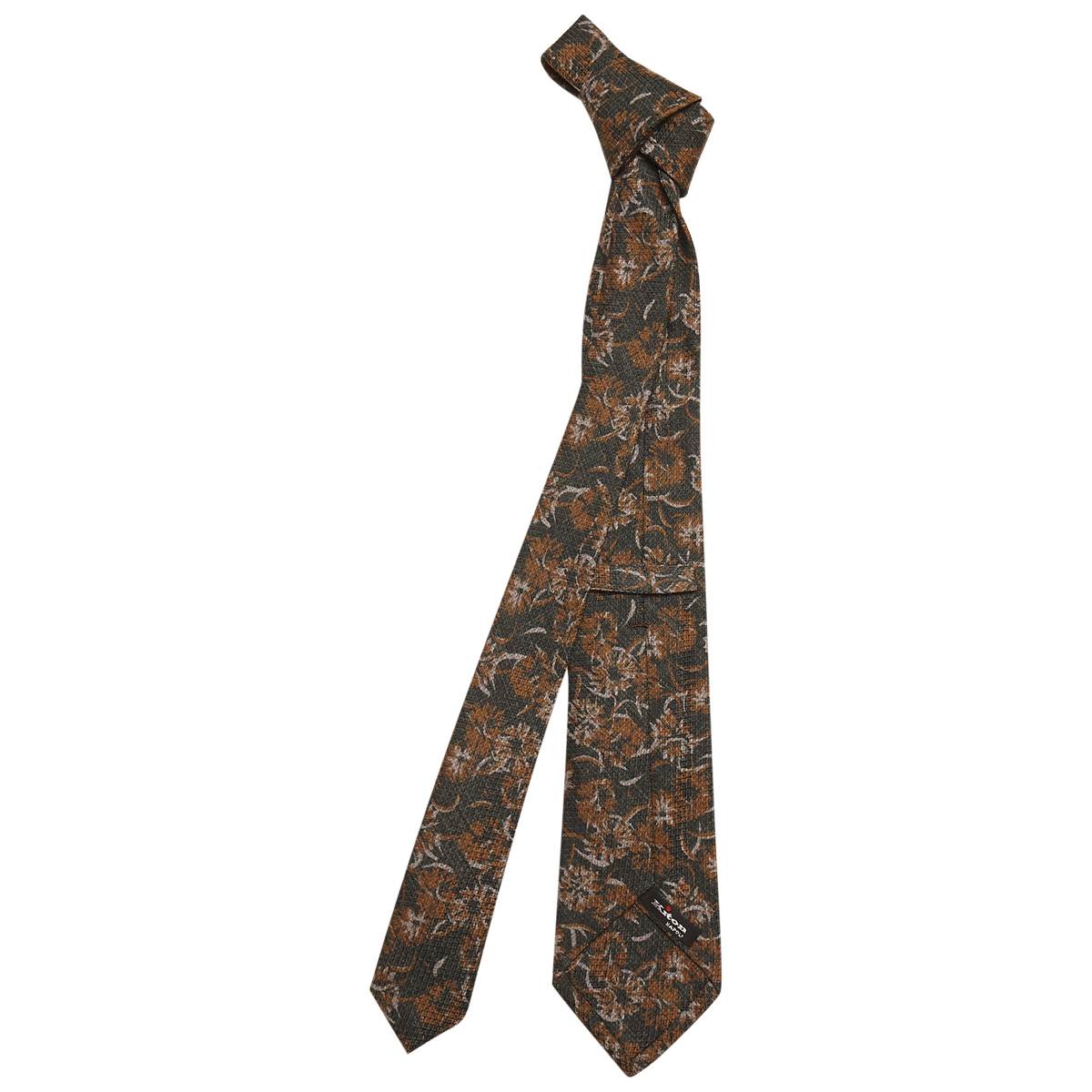 KITON Multicolor Wool Tie