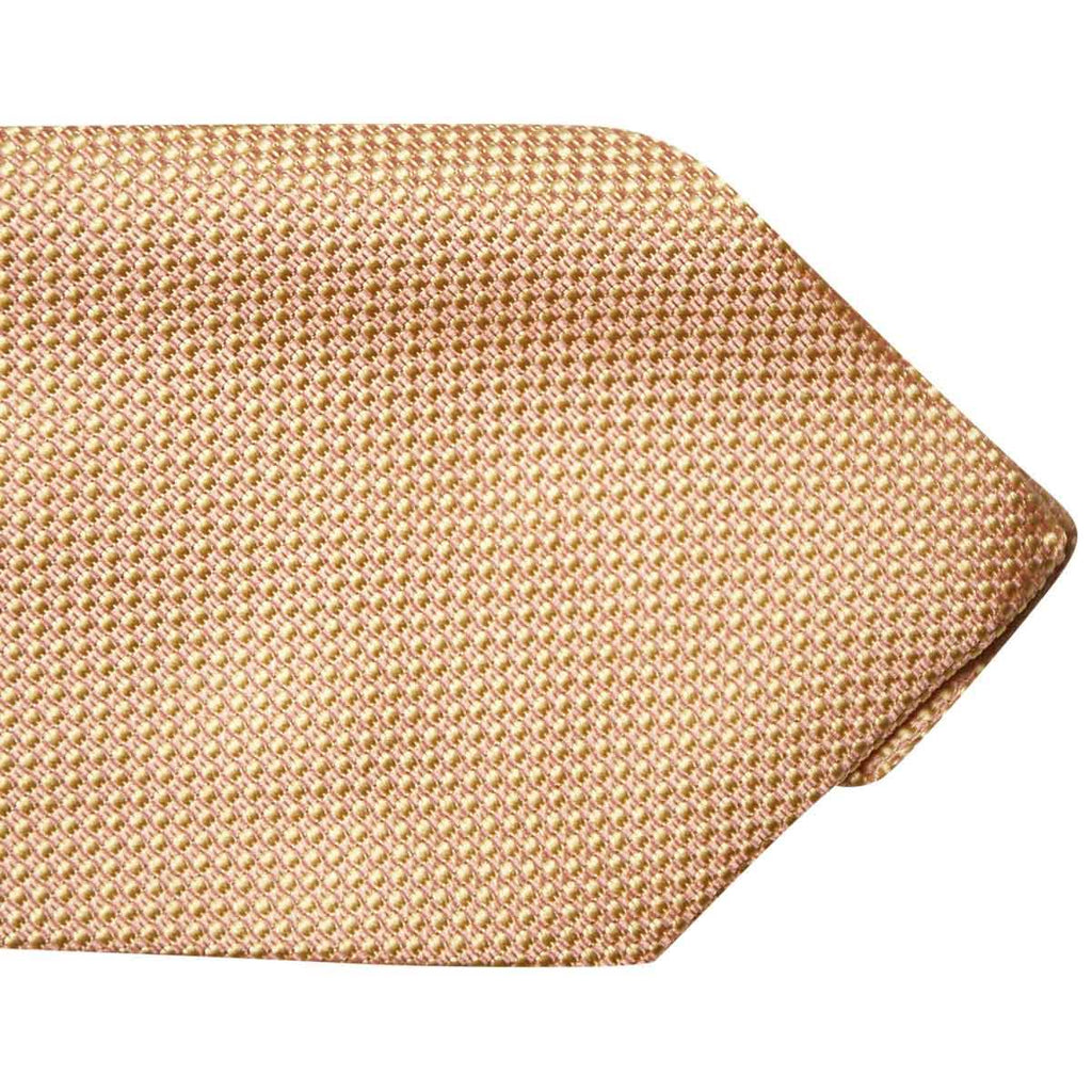 Kiton KITON Pink Yellow Silk Tie Pink/Yellow 001