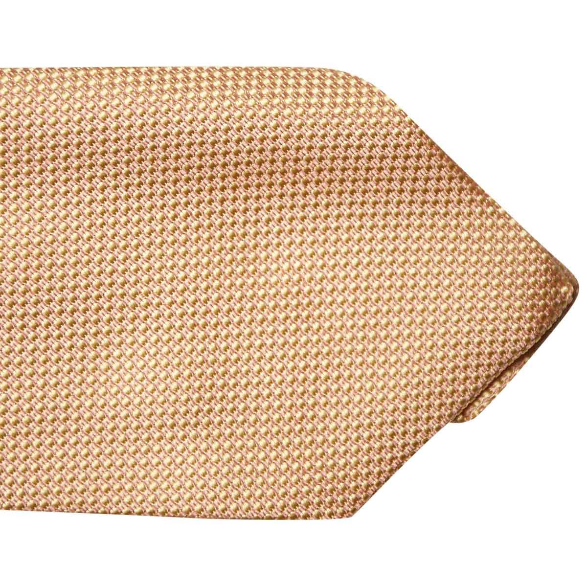 Kiton KITON Pink Yellow Silk Tie Pink/Yellow 001