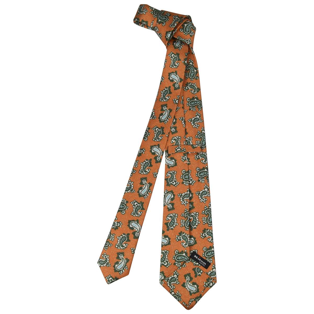 KITON Multicolor Silk Tie