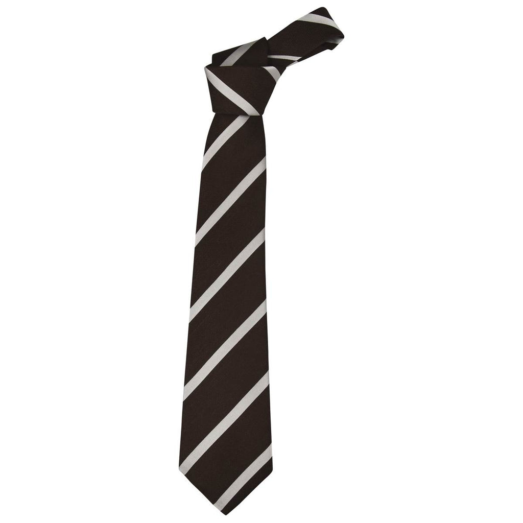 Kiton KITON Brown White Silk Linen Tie Multicolor 000