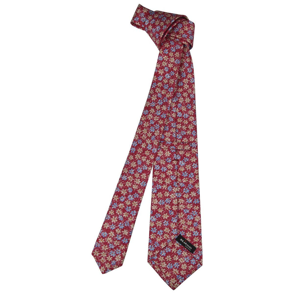 KITON Multicolor Silk Tie