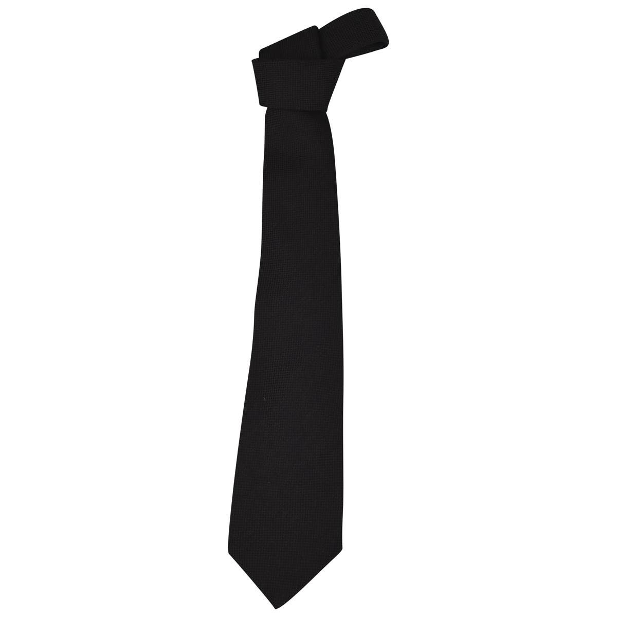 Kiton KITON Brown Virgin Wool Silk Tie Brown 000