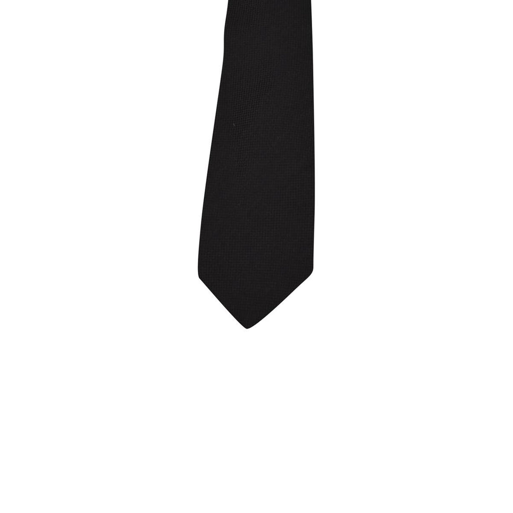 Kiton KITON Brown Virgin Wool Silk Tie Brown 001